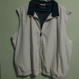 GREG NORMAN VEST MAN SIZE XL FULL ZIP